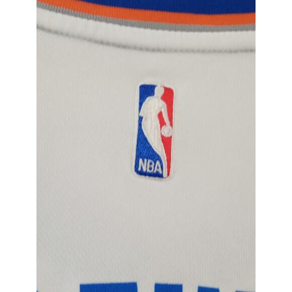 Adidas Jersey Shirt New York Knicks #6 Kristaps Porzingis NBA Basketball Size M - Picture 9 of 11